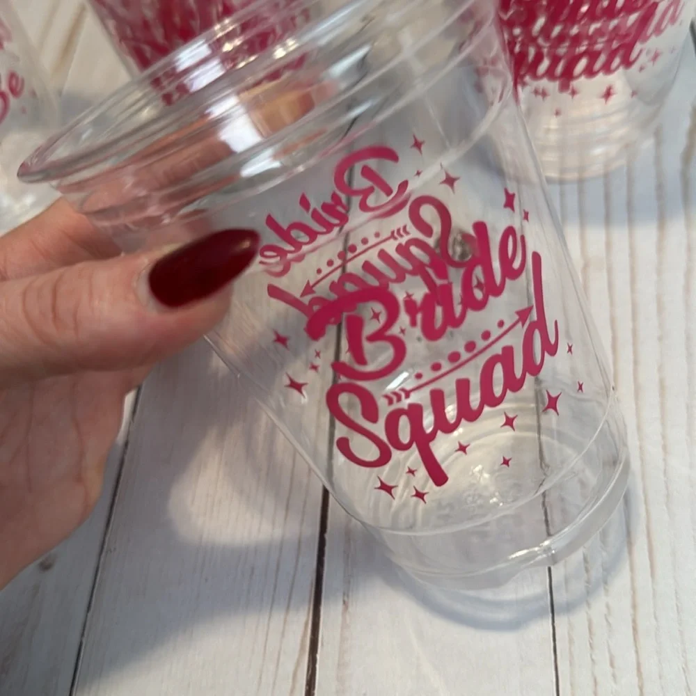 Bachelorette team bride cups